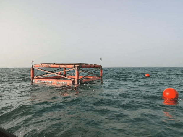 竹基海上光伏漂浮平台
